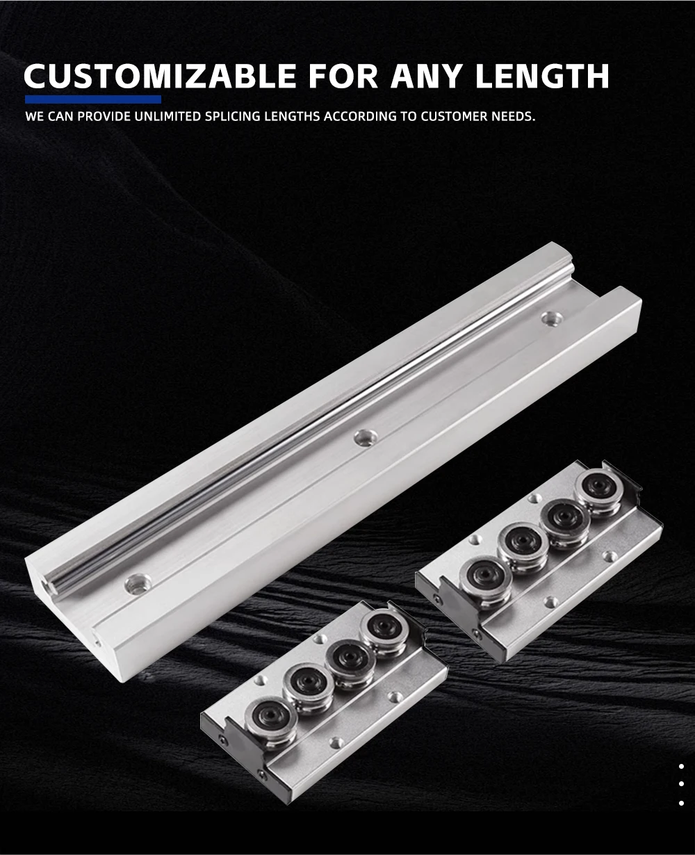 Schwarze integrierte zweiachsige Linearführung 28 mm SGR10/SGR10E Gleitschiene SGB10 Block optische Achse Fotografie Holzbearbeitungsmaschinen – Detail 8