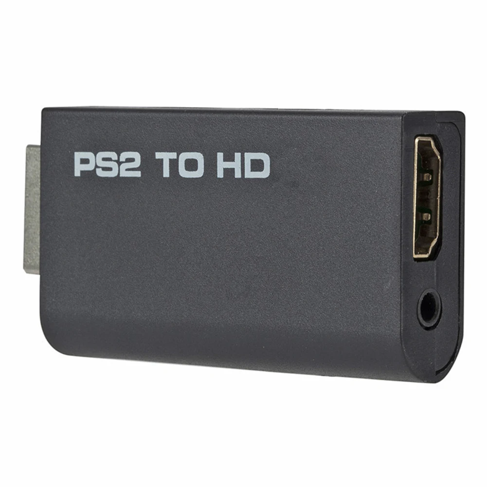 Adattatore convertitore Audio Video da PS2 a HDMI compatibile 480i/480p/576i con uscita Audio da 3.5mm supporta tutte le modalità di visualizzazione