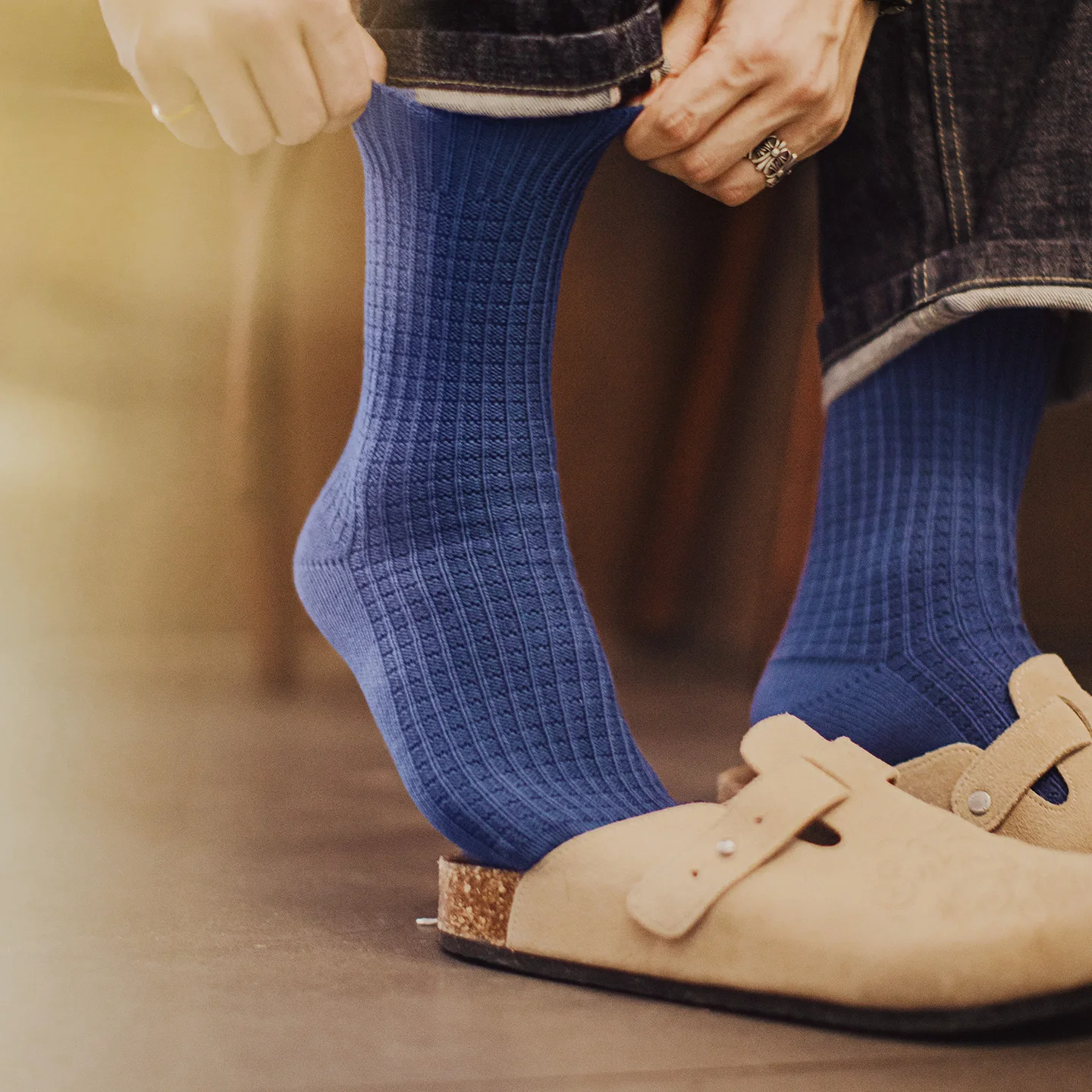 Рисунок 5 - Мужские носки до середины икры