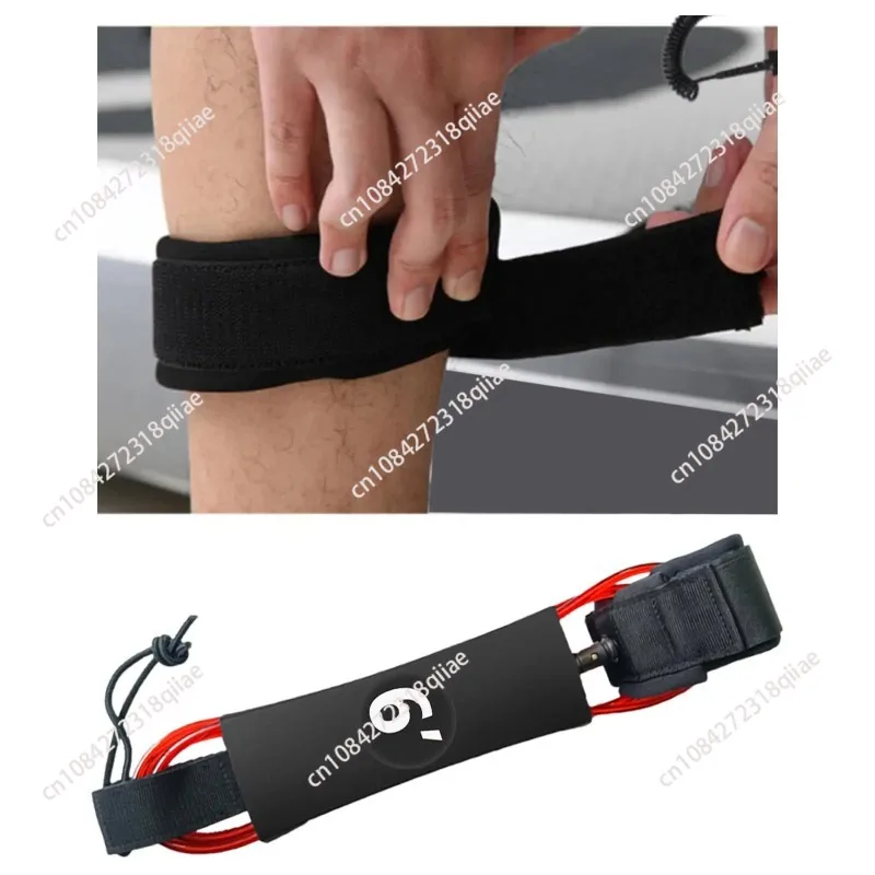 6/7/8/9/10ft ركوب الأمواج المقود تصفح المقود Paddleboard الكاحل حزام الكفة الحبل حبل مرن آمن حبل حبل للرياضات المائية #2