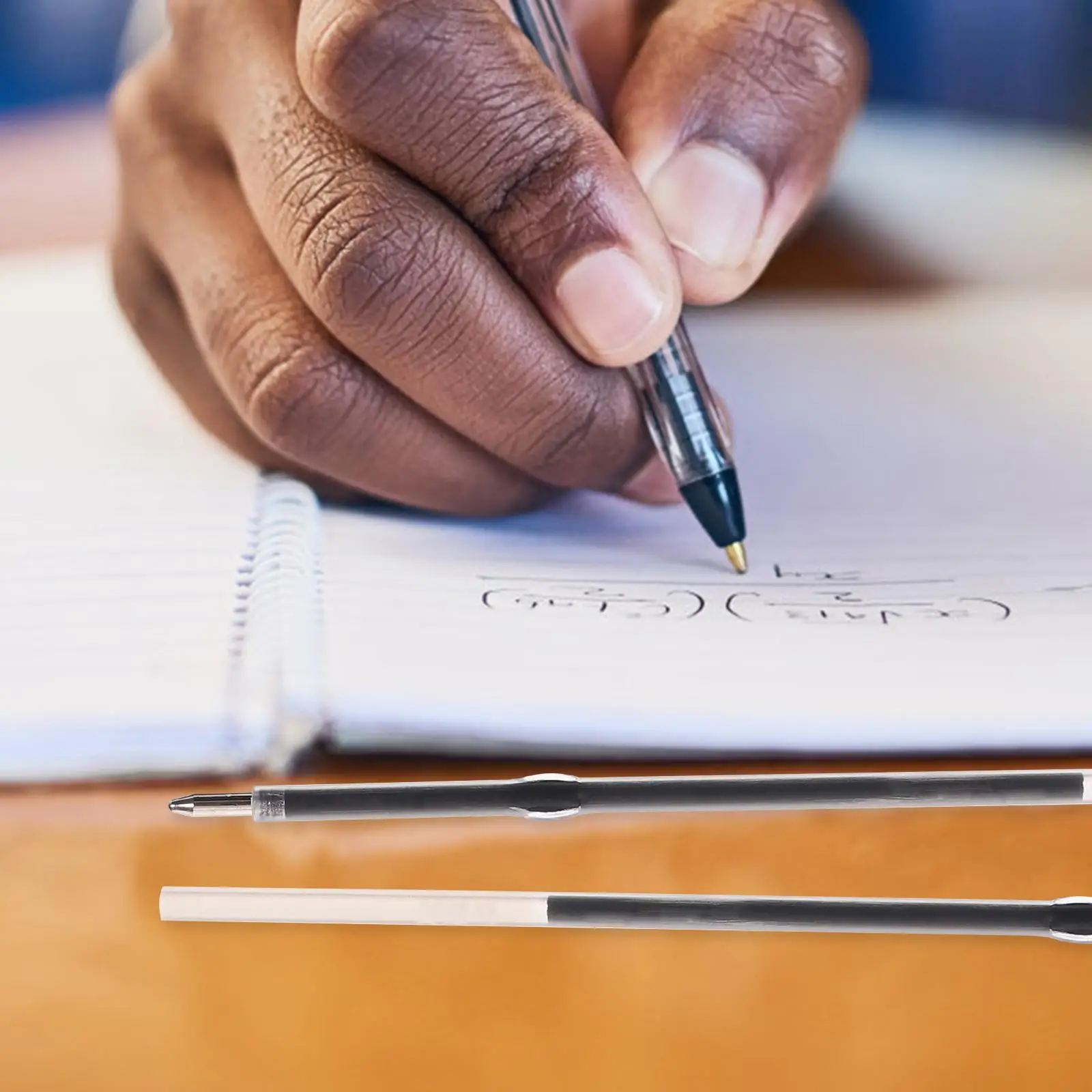 100 Pcs Colored Gel Pens Press The Ballpoint Refill Ink Refills for Multi-function Multifunction Professional Office