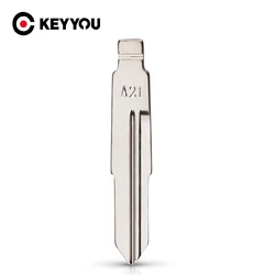 KEYYOU 84# Metal Uncut Key Blade Modified Flip Replacement Car Key Shell Blade For Chery A21 Flip Key No.84 Blank Car Key Blade