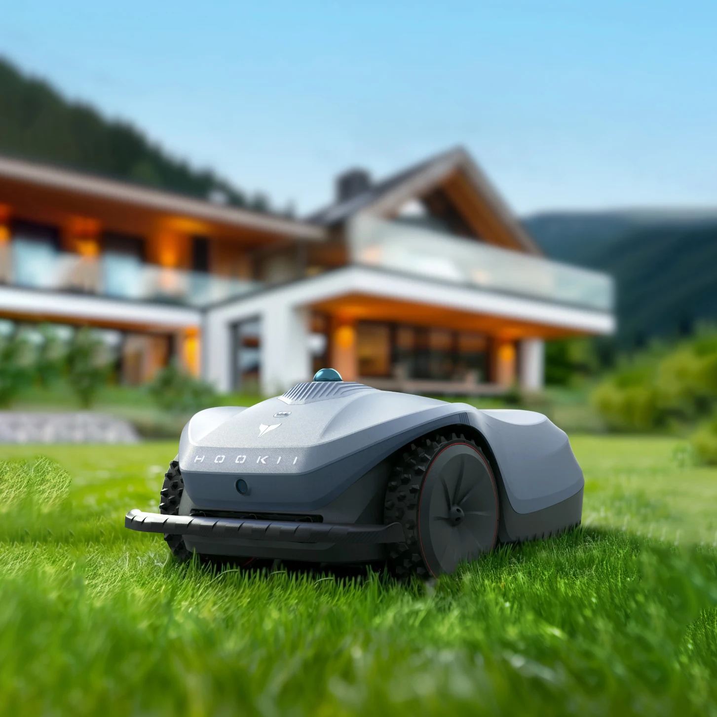 Neomow X GPS Roboter-Rasenmäher – Kabellos, leise, App-Steuerung, mäht bis zu 3000-6000m², diebstahlsicher, IPX5 wasserdicht