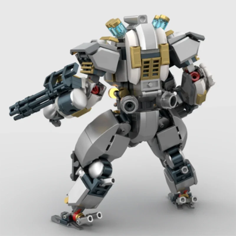 Moc Bouwstenen Militaire Wapens Model Heroïsche Ridder Mecha Technologie Modulaire Blok Geschenken Speelgoed Voor Kinderen Diy Set Assemblage