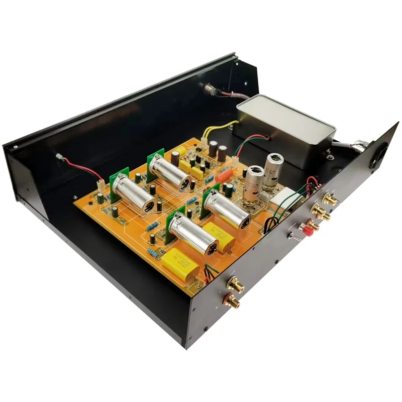 Sunbuck High gain Vinyl Class A single-ended 12AX7 tube preamp Vinyl Phono Amplifier MM MC Phono Preamp Tube Amplifier