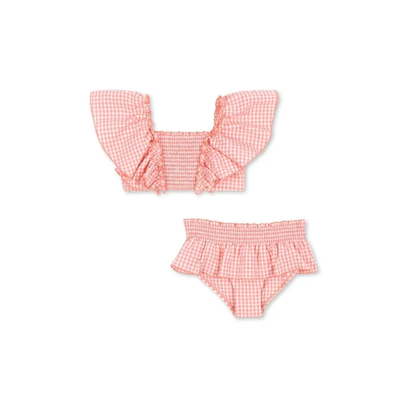 Children's Swimsuits Baby Girl Swimwears Two Pieces Sunscreen Swimsuit Kids Swimwear for Girls  Bikinis Bebe Swimming   Mayo