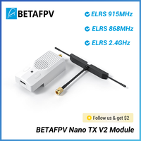 BETAFPV Nano TX V2 Module ELRS 2.4GHz/915MHz/868MHz RF Module T-LED Antenna ExpressLRS V3.3 for FPV Drone Quadcopter