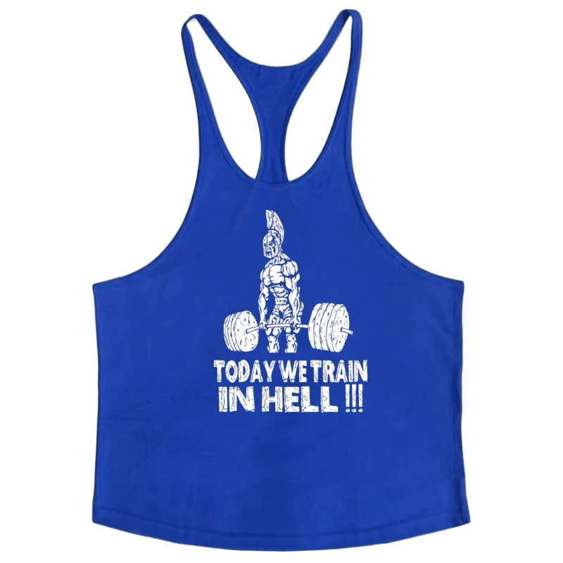 Men's Gym Stringer Tank Top, High Stretch Moisture-Wicking Vest, Quick-Dry Slim-Fit Breathable Sleeveless Muscle Tank for Gym