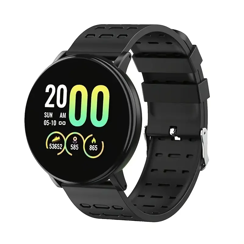 

IP67 Waterproof Fitness Tracker & Smartwatch - Messenger Notification With Health Monitoring (Pedometer, Heart Rate, Blood Press