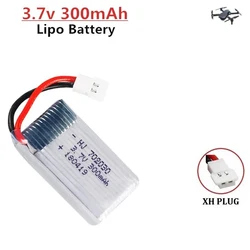 3.7v 300mah zestaw bateria do drona Lipo dla Syma X11 E55 Fq777 Fq17w F180 U816 U816a U830 H107 Hd-1306 S39-1 RC Drone UAV bateria