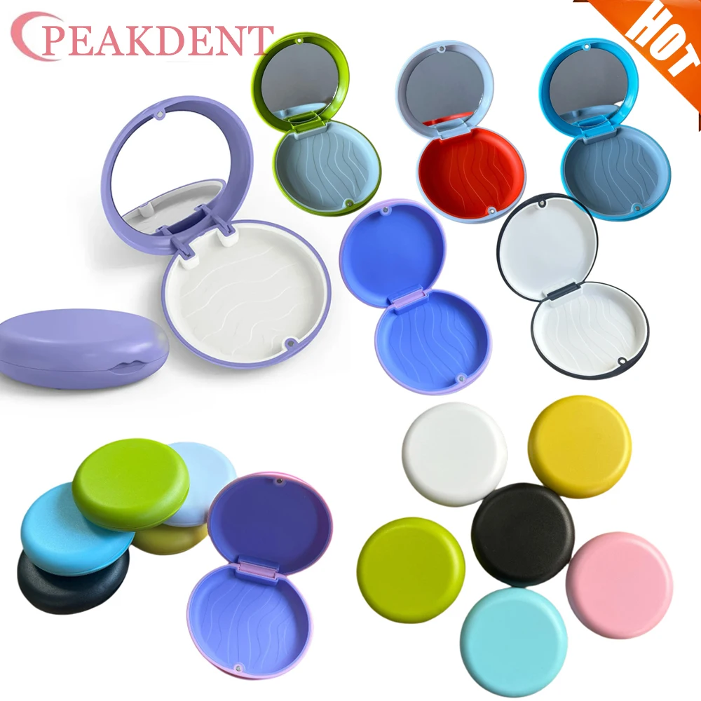 

Orthodontic Case Dental Invisible Braces Retainer Box Mouth Guard Denture Storage Aligner Case Oral Hygiene Organizer Beauty