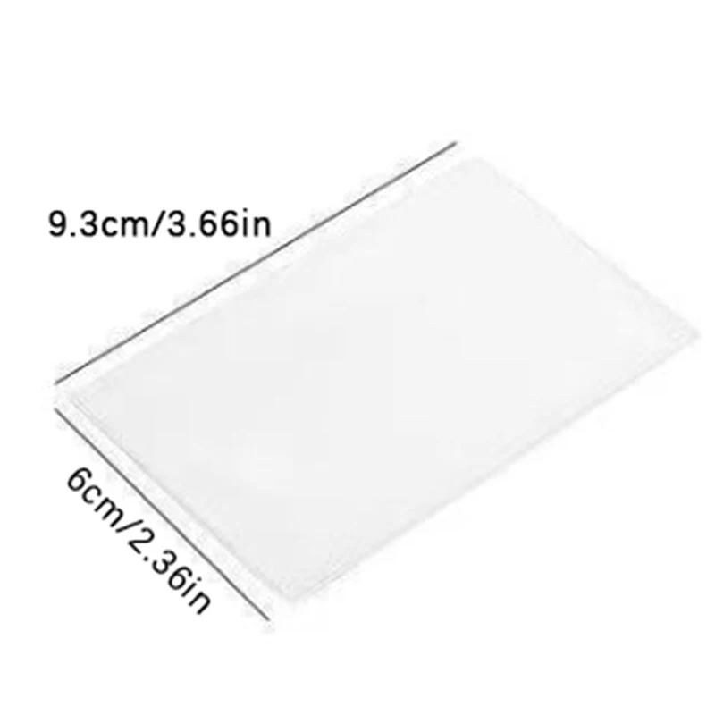 1 Pc Spoof Transparent Card Holder Bus Business Card Case Bank Credit ID Card Holder Cover Identification Card Container Holder