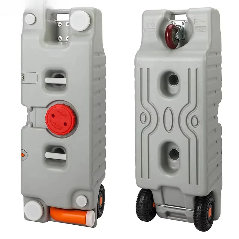 

Встроенная ручка, портативная сумка-тоут без запаха, 19,8 галлонов, резервуар для воды большой емкости для кемпера с большими универсальными колесами