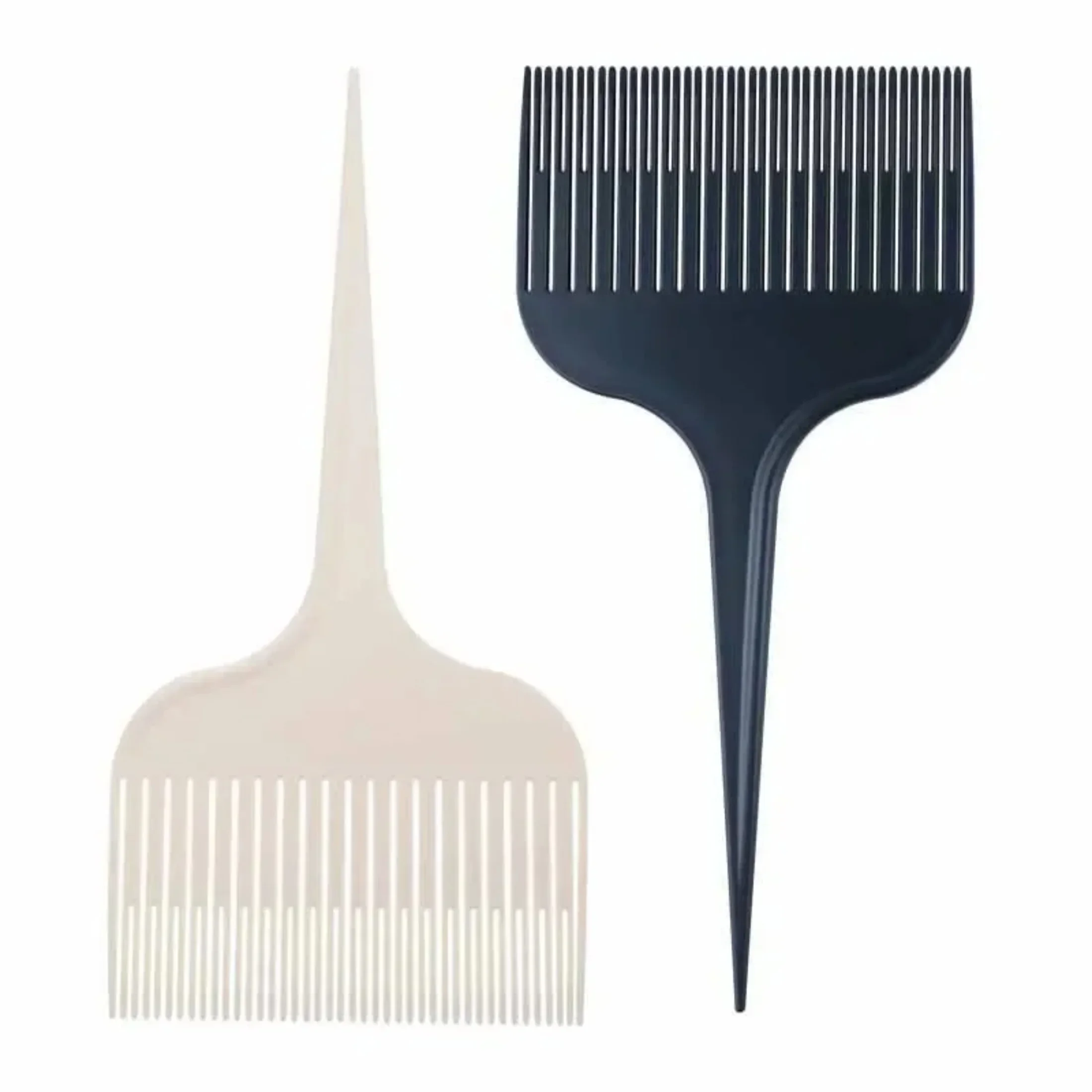 1Pcs Hair Dye Brush Hair Highlighting Teasing Hairdressing Comb with Rat Tail Wide Tooth Solon Barber Styling Accessories Tool