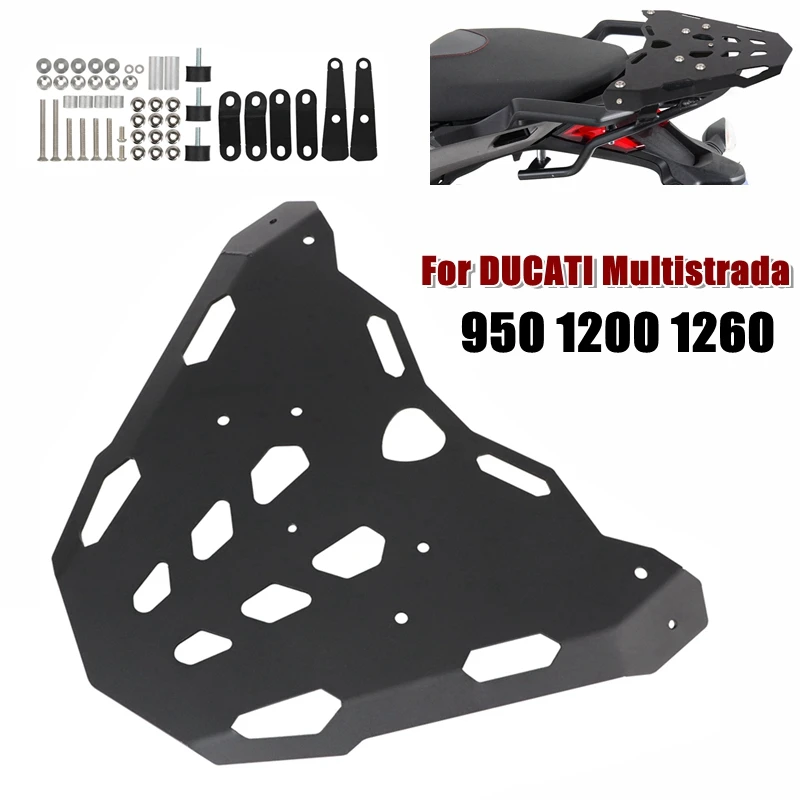 For DUCATI Multistrada MTS 950 950S 1200 1200S 1200DVT 1260 2015-2023 2022 Motorcycle Rear Carrier Luggage Rack Support Bracket