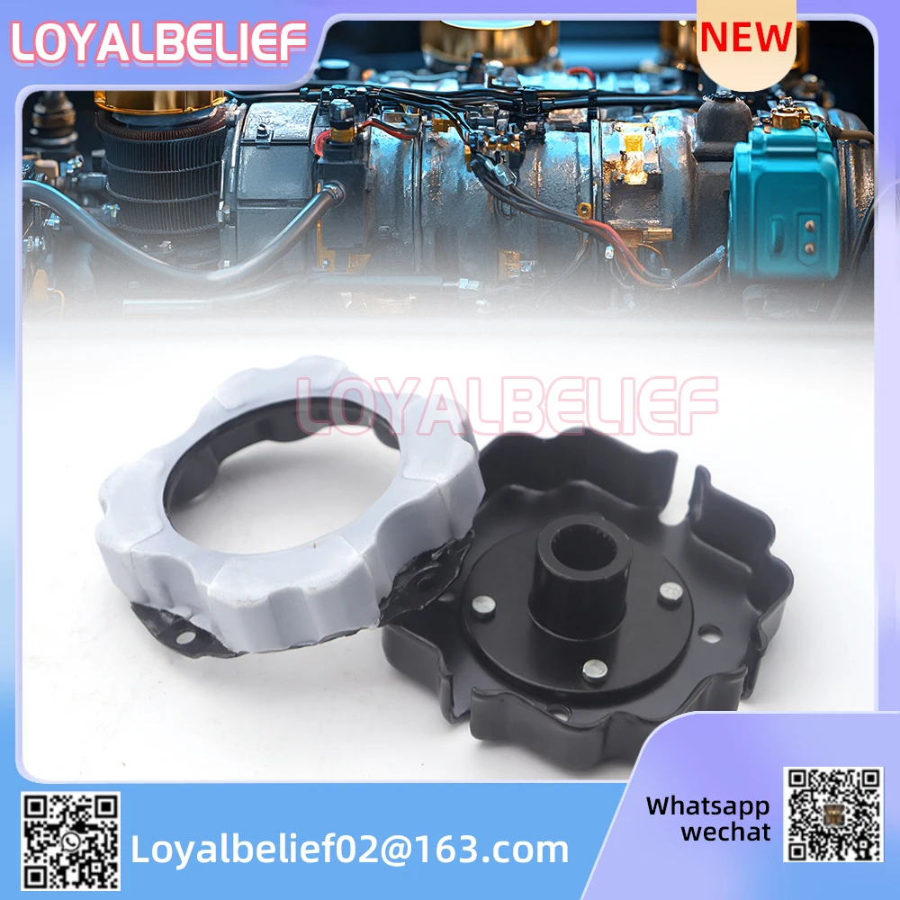 

7SEU17C AC Compressor Magnetic Clutch Metal Hub Front Plate Rubber Boot For Mercedes-Benz VAG Cayenne