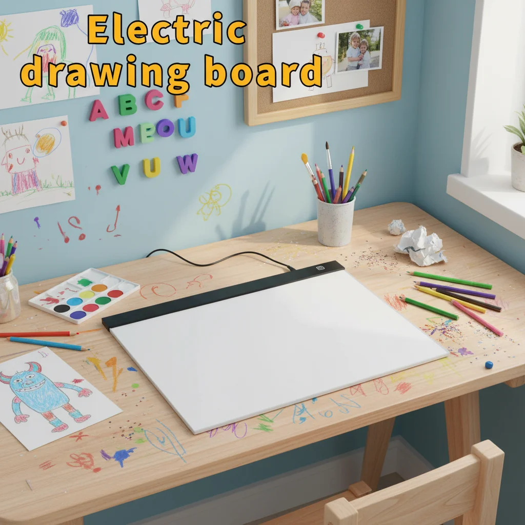 

Электрическая доска для рисования формата А4, 3-уровневая USB-светодиодная доска для рисования, копия, детская прозрачная доска для рисования, регулируемая яркость