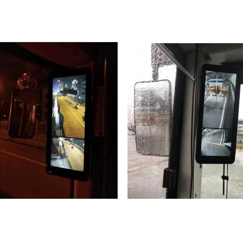 12.3 inch AHD DVR Recorder  monnitor Rear View Side View Mirrorcams Display cammera monnitor for Mirrorless Truck Bus