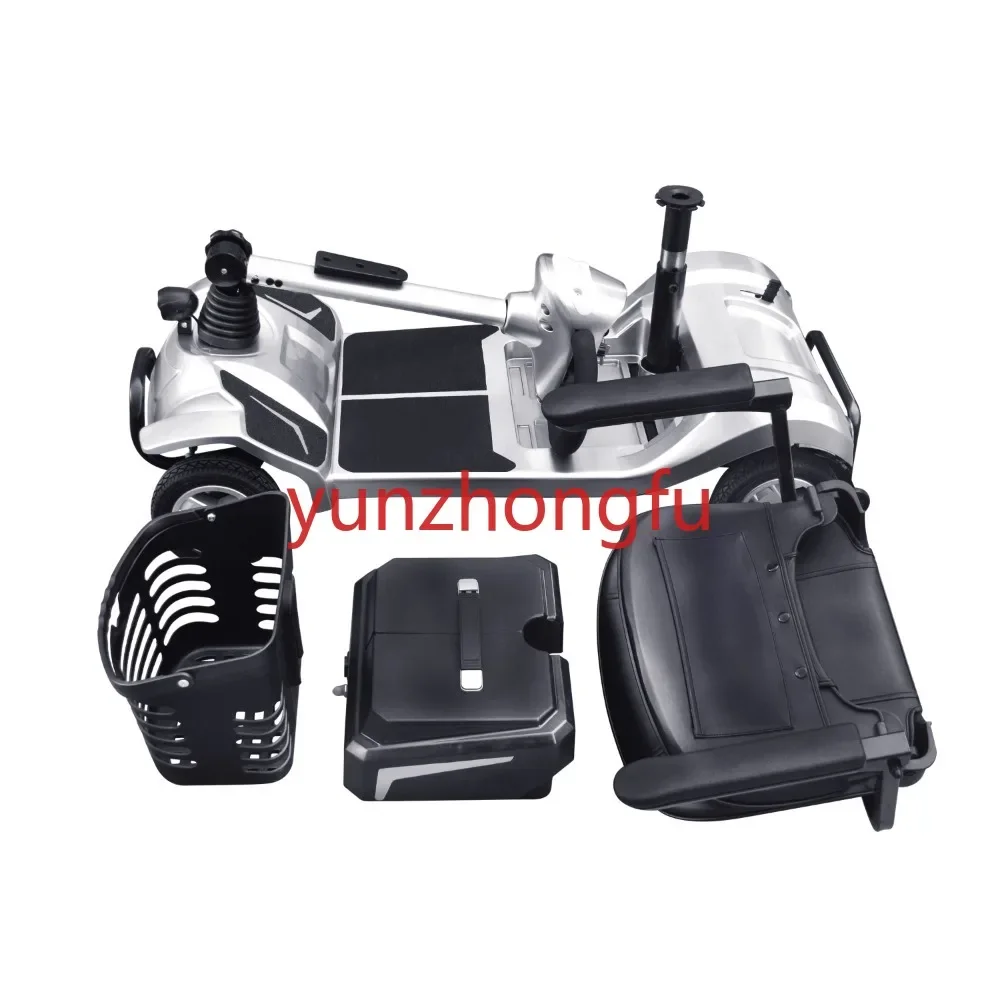 Mobility Scooter Foldable Electric Scooters Elderly 4 Wheel Disabled Handicap Folding