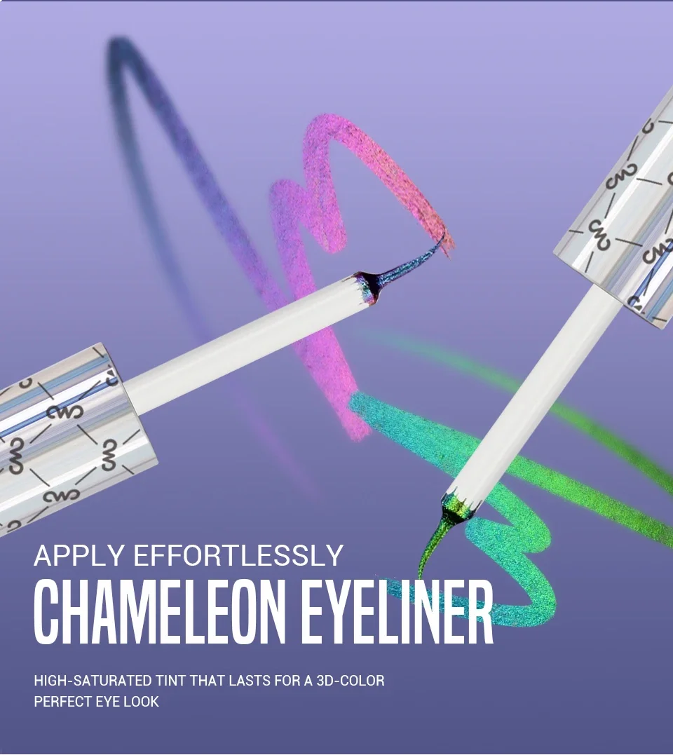 CHARMACY Optical Chameleon Eyeliner Durable Fast/Quick Dry Long-lasting Eyes Makeup