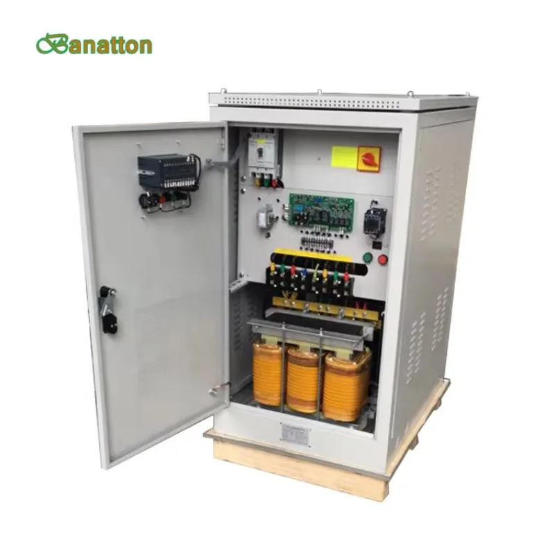 100/120 kVA dreiphasiger industrieller Spannungsstabilisator