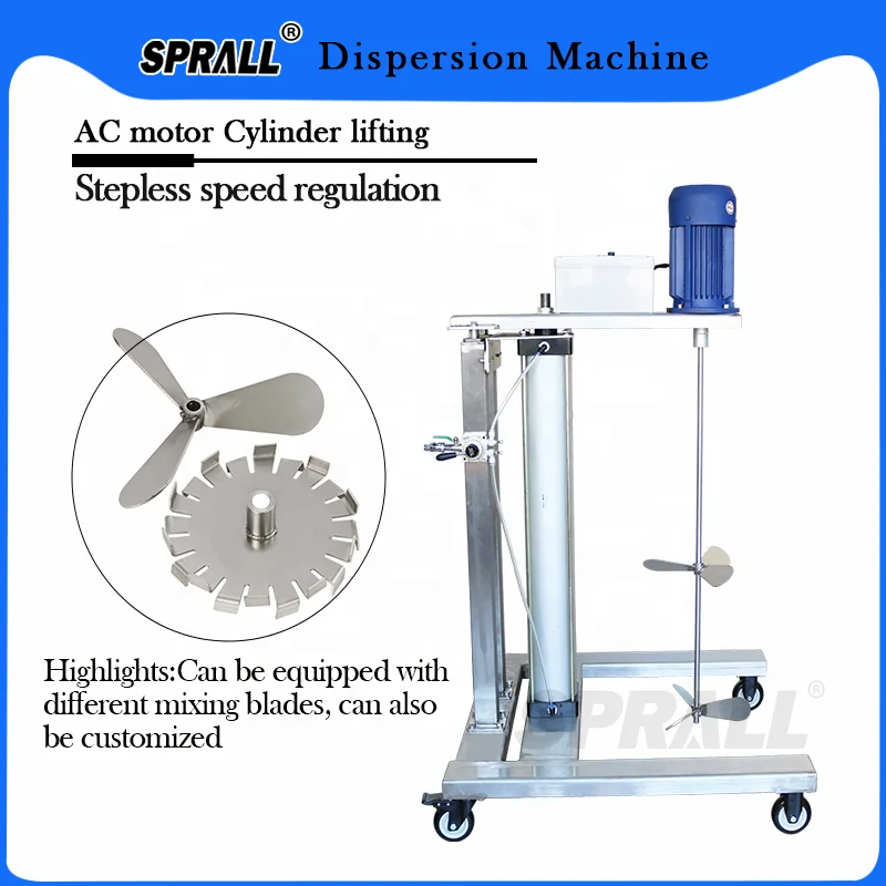 【HOT】High-speed Dispersion Frequency Conversion Electric Mixier Dispersing Machine Juice Mixer Machine for Restaurant Fluid Blen