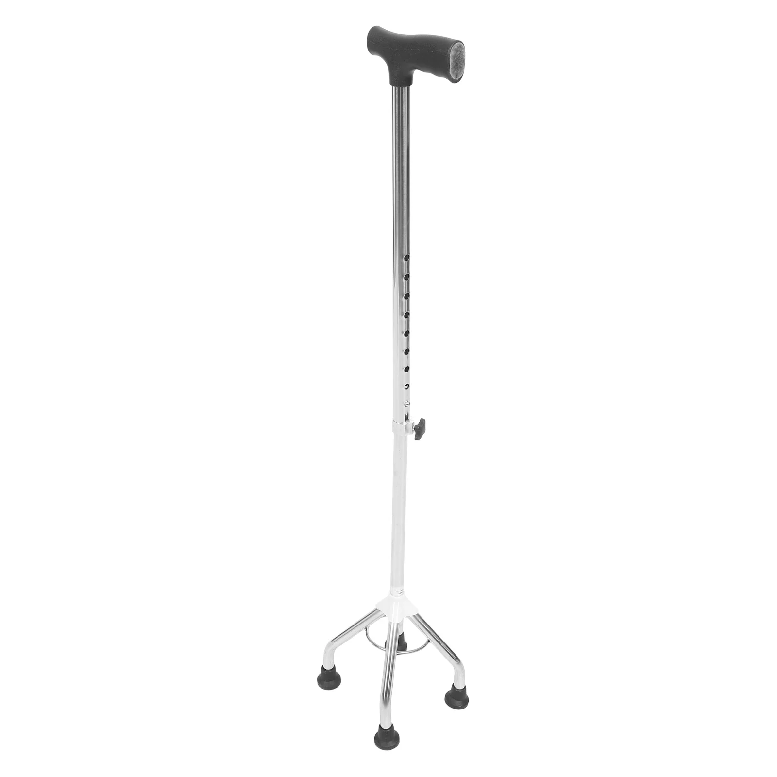 

Four-Leg Detachable Adjustable Walking Stick Hiking Pole Portable Nonslip Trekking Cane Stable Outdoor Aid Walking Cane