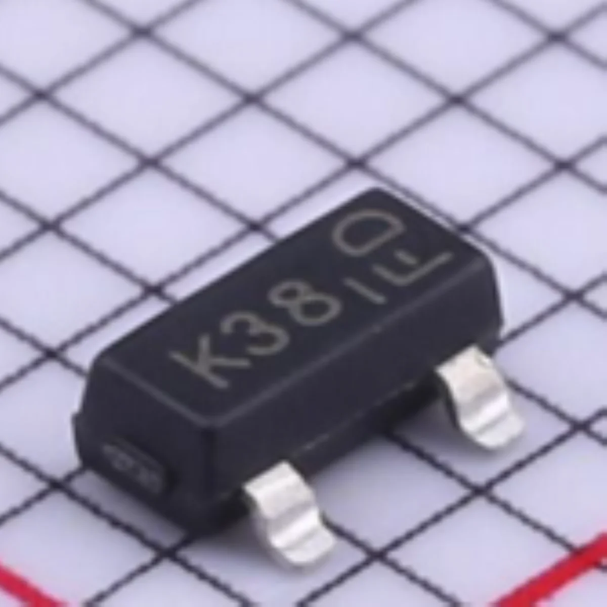 20 個マーキング K38 新しい MOSFET K38 300mW 50V 200mA 1 N チャンネル SOT-23 SOT23 3.5Ohm 3.5Ω BSS138-7-F BSS138-7 BSS138