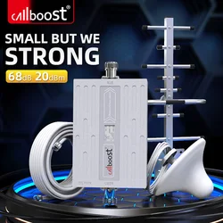 Callboost 4G LTE 700 Mobile Phone Signal Booster Band 28 Cellular Amplifier Singal Internet Amplifi 4G Repeater Singal Antenna
