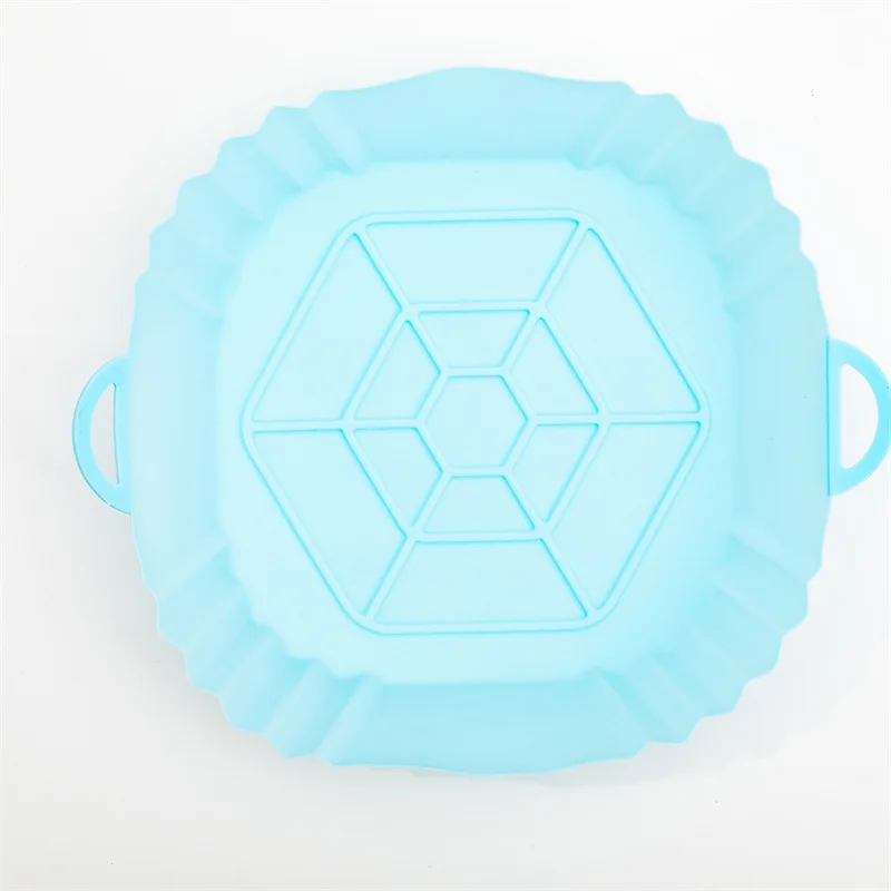 

Food-Grade Silicone Air Fryer Mat – Heat-Resistant Baking & Steaming Tray, Cake Baking Mold for Home