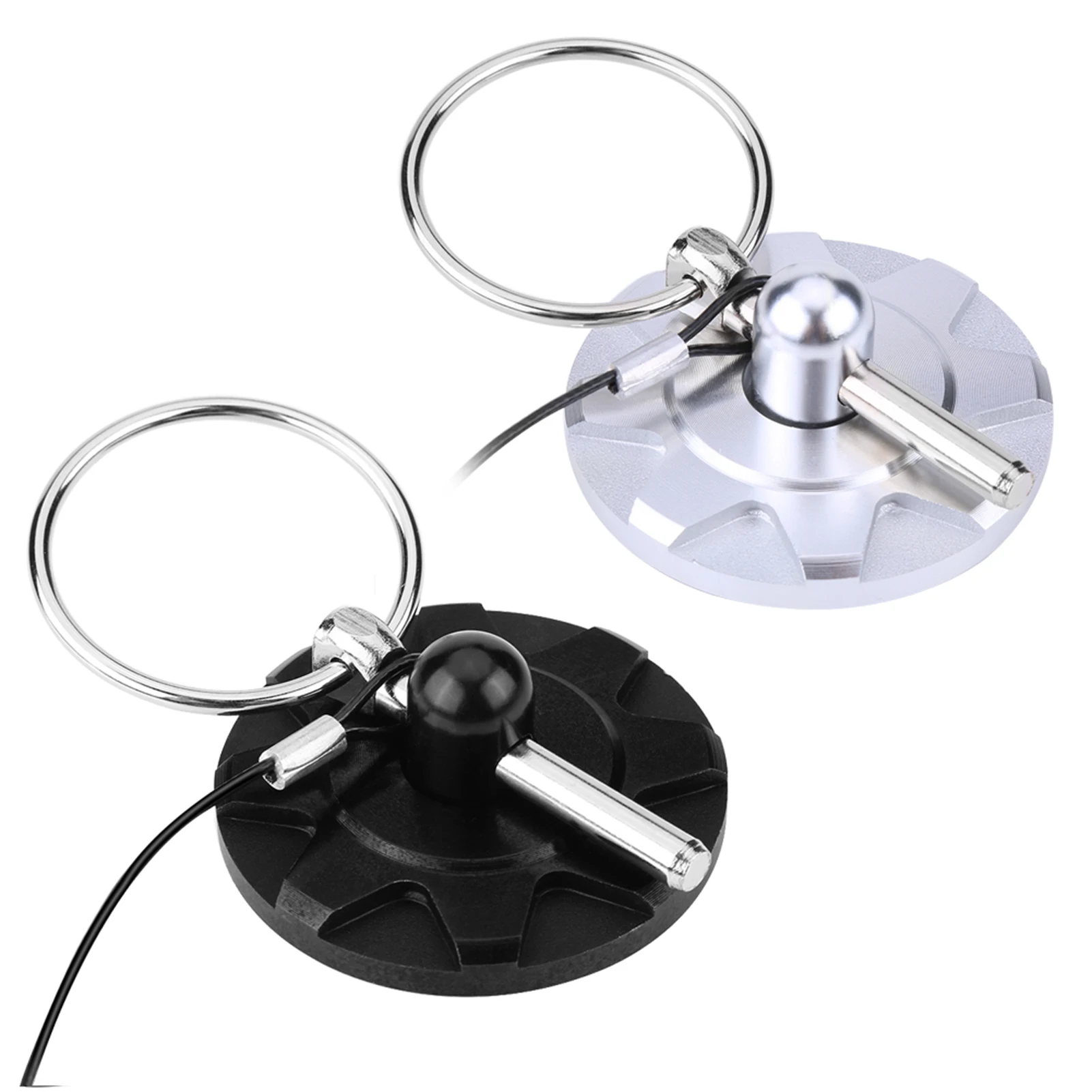 

2 шт. Замок штифта капота Универсальная заготовка с ЧПУ Алюминиевый гоночный штифт капота Защелка Замок Внешний вид Комплект Замок капота Гоночный штифт капота