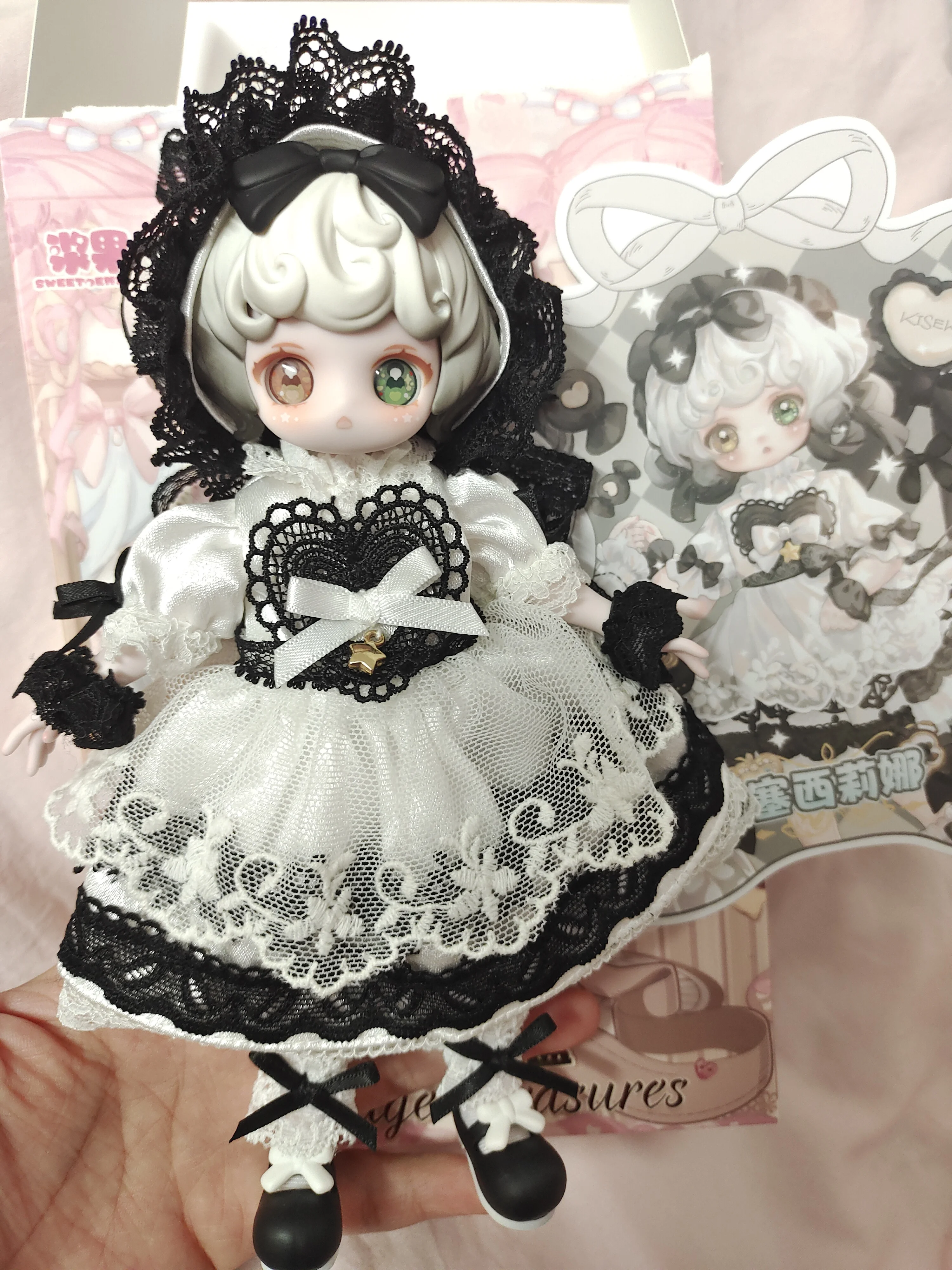 Kiseki خمر الكنوز سلسلة دمى الفينيل 1/12 المنقولة Bjd صندوق أعمى Caixa Caja Kawaii دمى الفتيات الفتيان هدية أنيمي الشكل اللعب