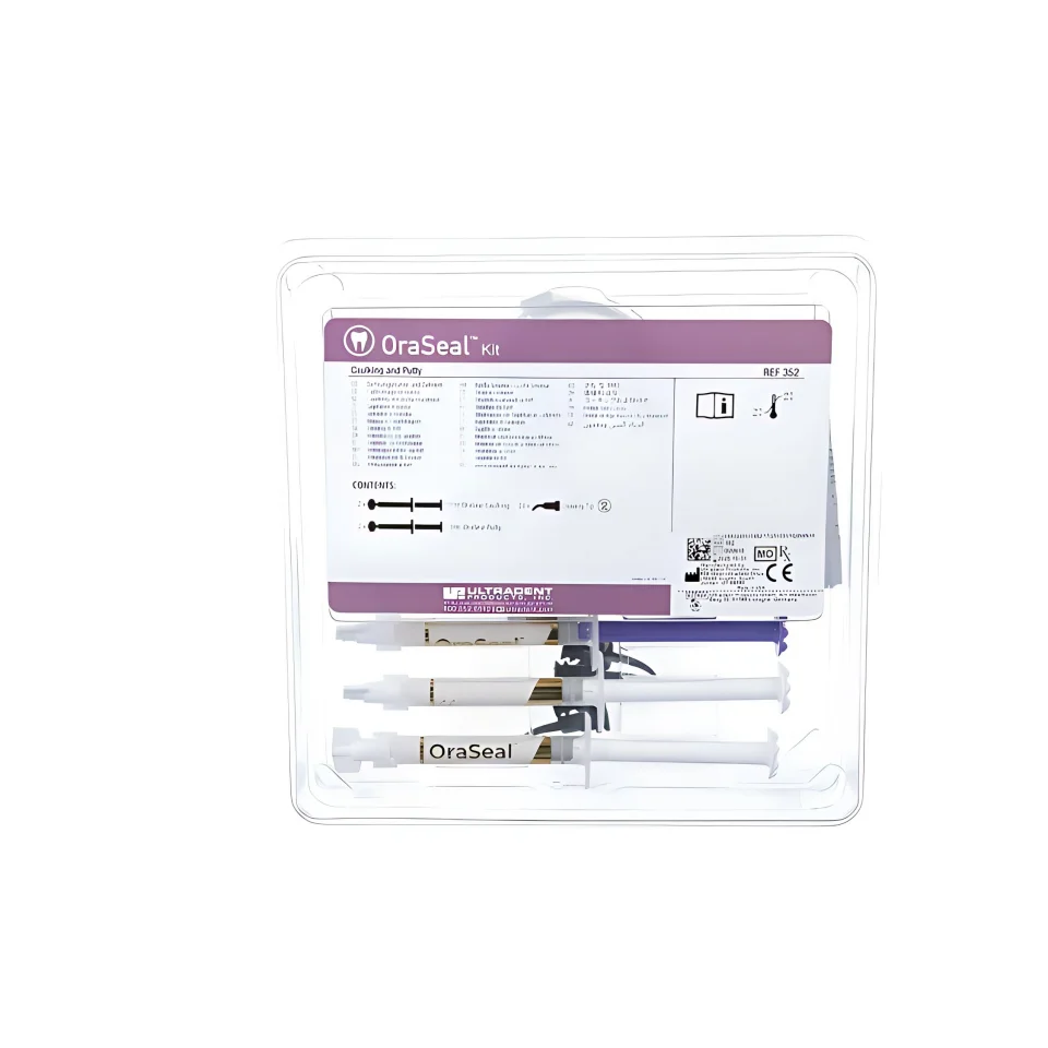 

Набор для герметизации ULTRADENT OraSeal: шприц 1,2 мл*4 с черными мини-наконечниками White Mac, материал для герметизации резиновых затирок, стоматологические принадлежности