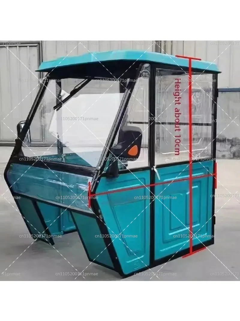 Electric Tricycle Fully Enclosed Awning, Battery Car Sunshade, Motorcycle Tricycle Windshield Cover