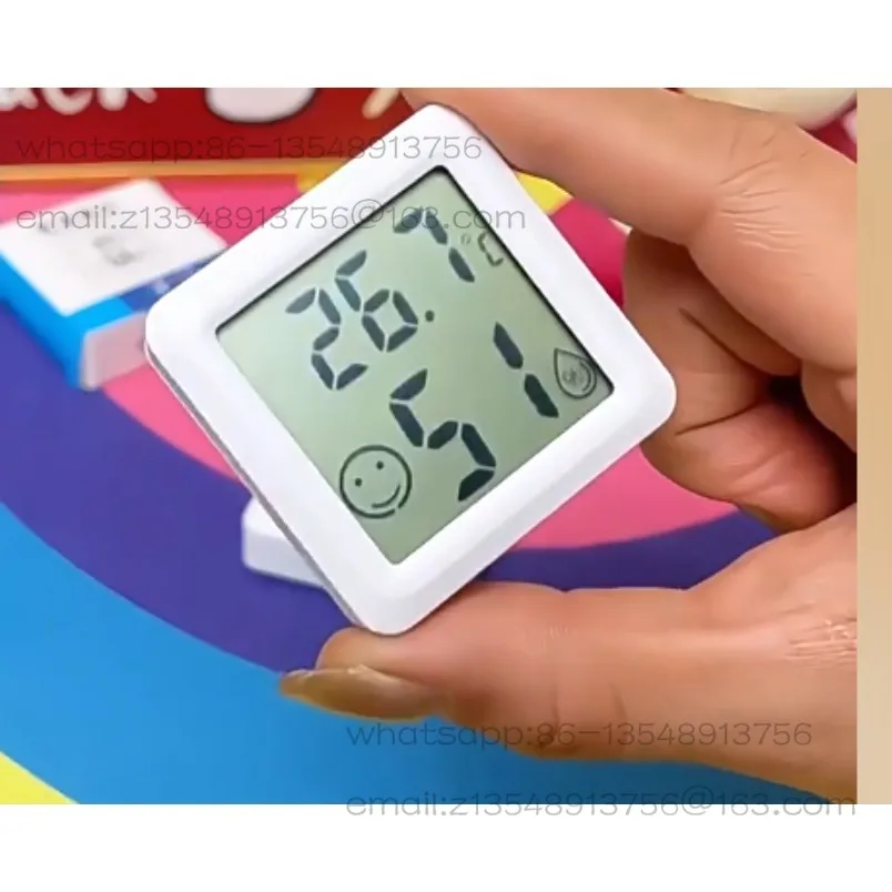 Thermometer Indoor household high-precision electronic wall-mounted dry temperature and humidity meter