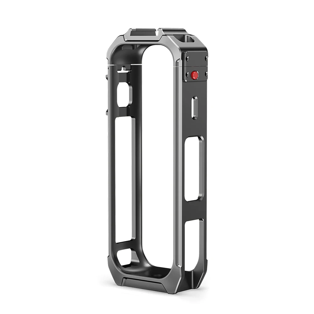 Für Insta360 X5 Erweiterung Fall Metall Schutz Rahmen Mit Kalten Schuh Halterung Magnetische Basis für Insta 360X5 Kamera Käfig Rig – Detail 21