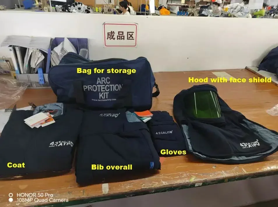 Рисунок 5 - 43-канальный дуговой флэш-костюм NFPA 70E HRC4