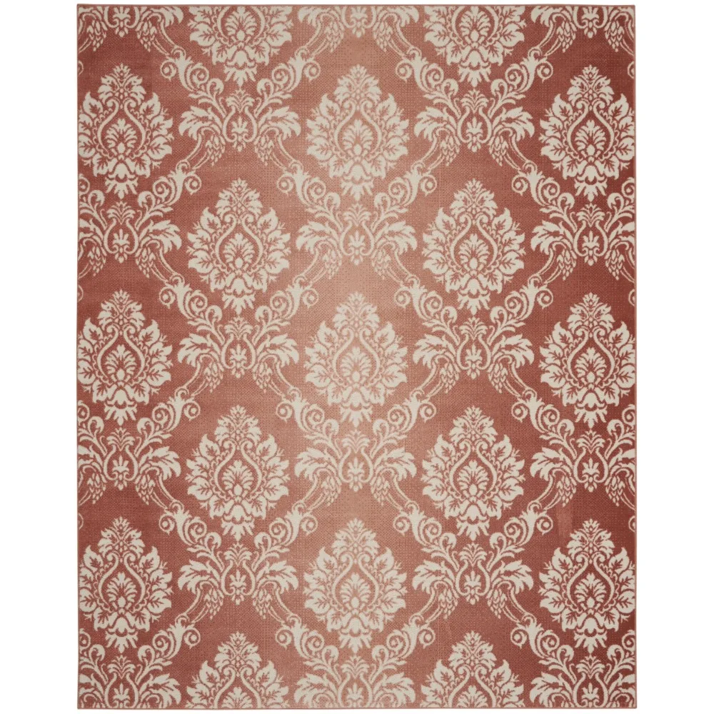 Elation Farmhouse Brick Ivory Area Rug