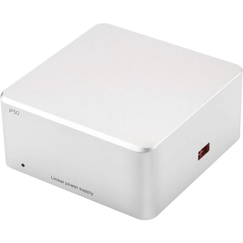 

P50 Linear Power Supply for Topping E50/D50/D50s/DX3 Pro+/A50 Ultra Low Noise 2X 5V 1A + 15V 1A Silver