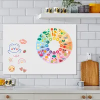 Magnetic Whiteboard Contact Paper Removable Whiteboard Stick on Wall Erasable Surface for Teaching Training Office and Home Use 2