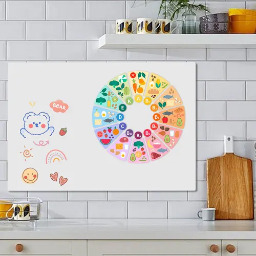 Imagen 2 del producto Pizarra blanca magnética, papel de contacto, pizarra blanca extraíble, superficie borrable en la pared para enseñanza, entrenamiento, oficina y uso doméstico