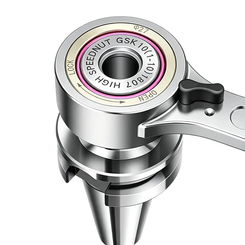GSK/GER/SK Ball Bearing Wrench for CNC High Speed Tool Holder Nut Compatible with 10 27 30 40 48 50 68 70 Models