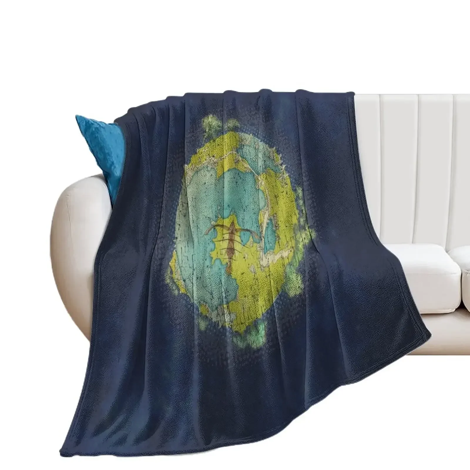 

Fragile Earth 1971 Throw Blanket Quilt christmas gifts Flannels Sofas Blankets