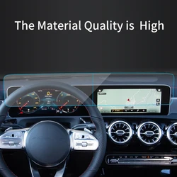 Car Stickers Screen Protector For Benz Cla 2023 Navigator Display Tempered Glass Protective Film Car Accessories For Vehicles