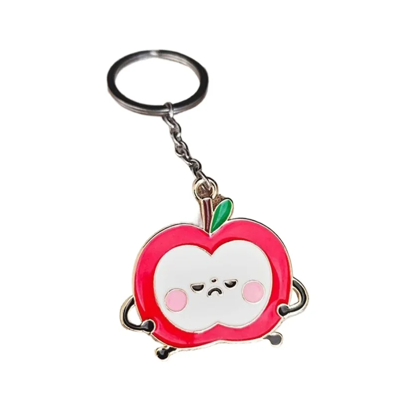 New Love and Deepspace Caleb Simpatico personaggio anime Kawaii Portachiavi Apple Decorazione creativa con ciondolo per zaino in cartone animato di alto valore