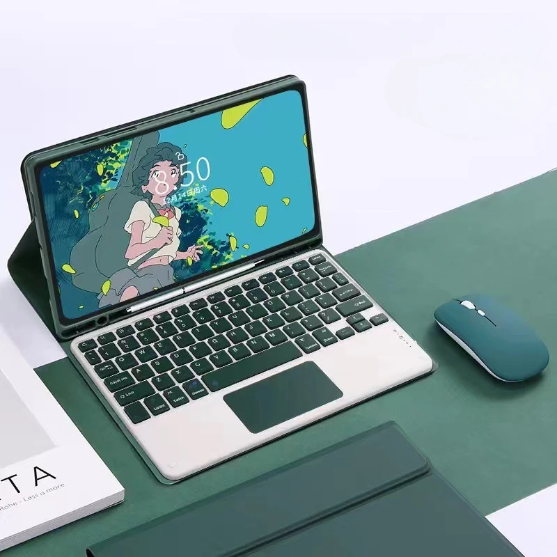 

Keyboard Case for Samsung Galaxy Tab A9 Plus, Tablet Cover for Tab S8 S9 Ultra S7 S9 FE+ A8 S6 Lite A7 Lite Magic Keyboard Case