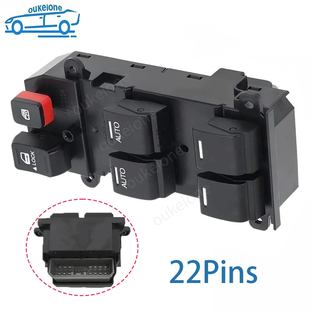 

Передний левый электрический переключатель управления стеклоподъемником со стороны водителя для Honda Insight 2010, 2011, 2012, 2013, 2014, 35750TM8G01 35750-TM8-G11