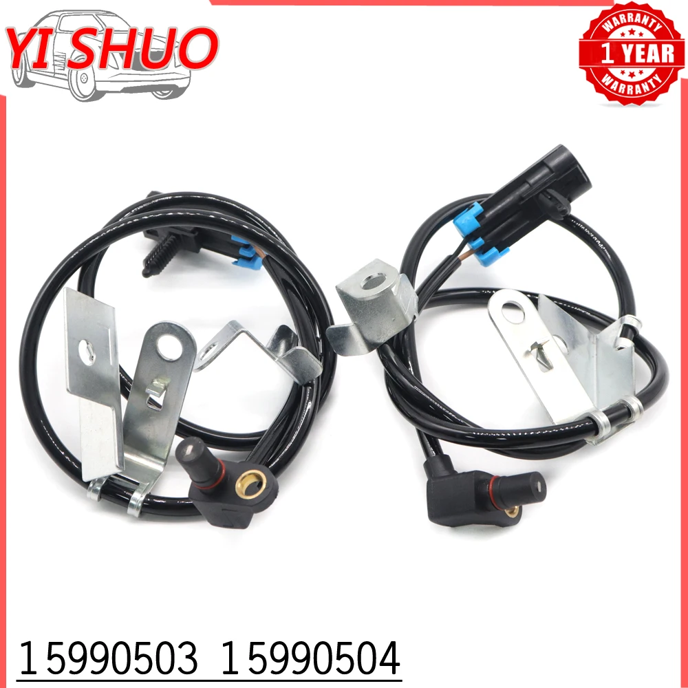 

Car 15990503 15990504 Front Left & Right ABS Wheel Speed Sensor For Chevrolet Express Suburban Silverado 1500 2500 Tahoe 95-08