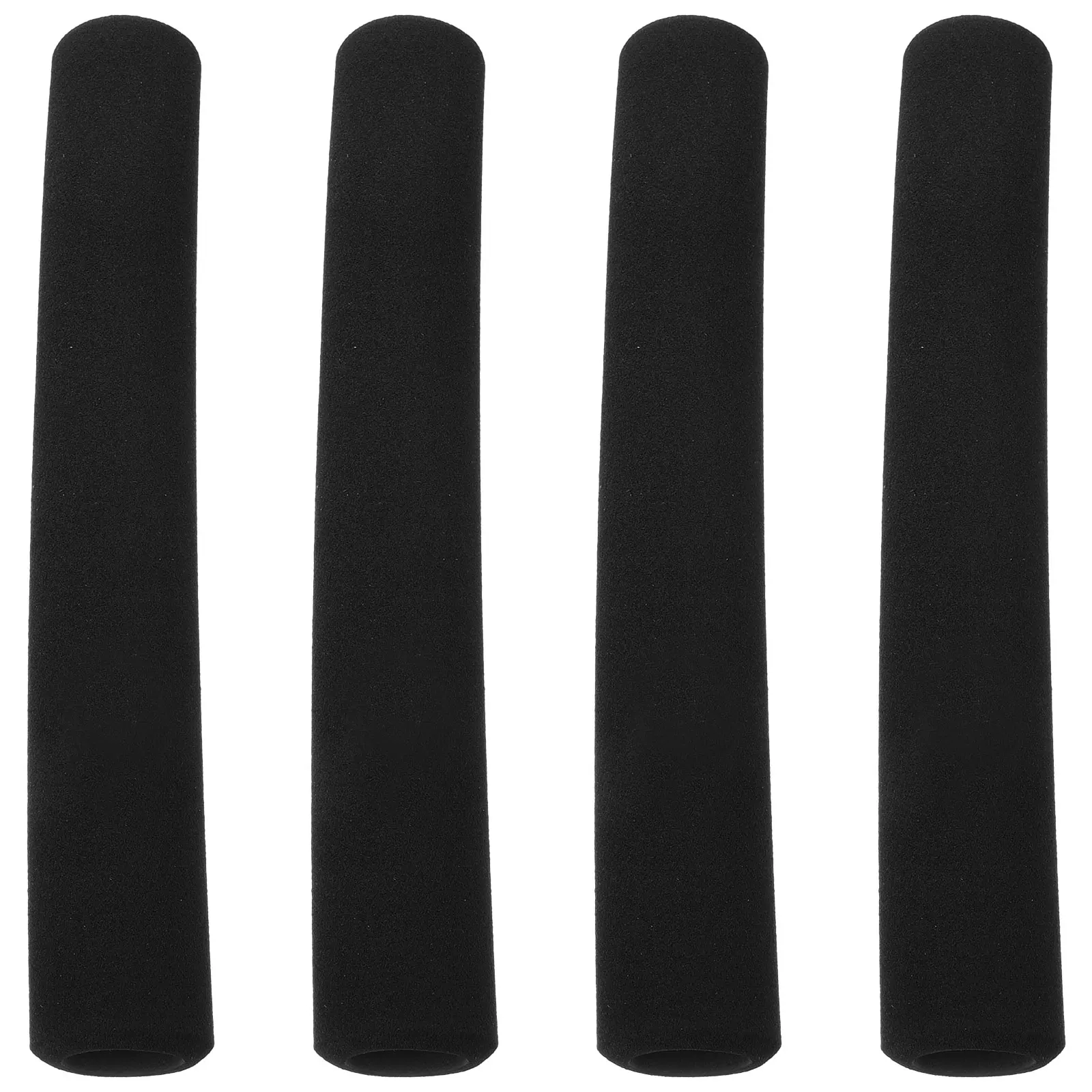 

4 Pcs Dog Leash Sponge Handle Cover Black Wraps Pet Rope Handle Grip Non Slip Comfortable Protect Leash Life Pet Supplies