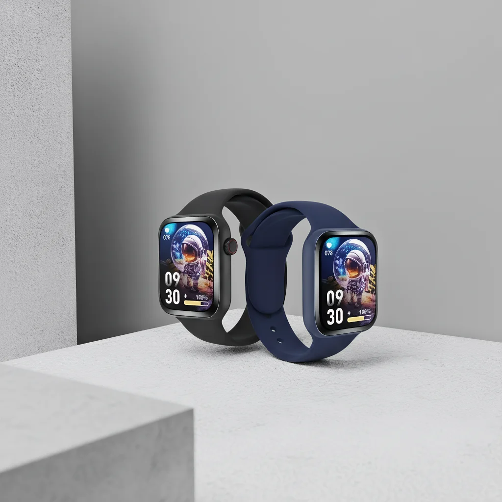 

K69 Real Step Count Smart Watch - Full Touch Screen Sports Fitness for Men, Ladies & Students